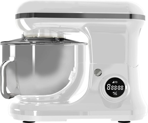 PYRAMIDEA Impastatrice Planetaria Capacit Ciotola 5,2 Litri Potenza 1200 Watt colore Bianco - IP5200W