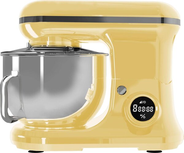 PYRAMIDEA Impastatrice Planetaria Capacit Ciotola 5,2 Litri Potenza 1200 Watt colore Crema - IP5200C