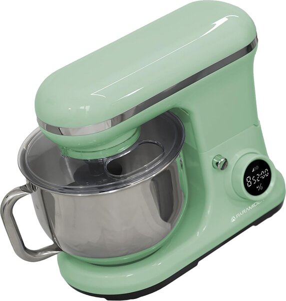 PYRAMIDEA Impastatrice Planetaria Capacit Ciotola 5,2 Litri Potenza 1200 Watt colore Verde chiaro - IP5200G