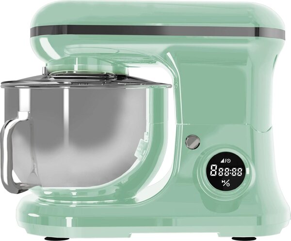 PYRAMIDEA Impastatrice Planetaria Capacit Ciotola 5,2 Litri Potenza 1200 Watt colore Verde chiaro - IP5200G