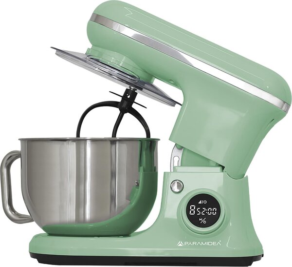 PYRAMIDEA Impastatrice Planetaria Capacit Ciotola 5,2 Litri Potenza 1200 Watt colore Verde chiaro - IP5200G