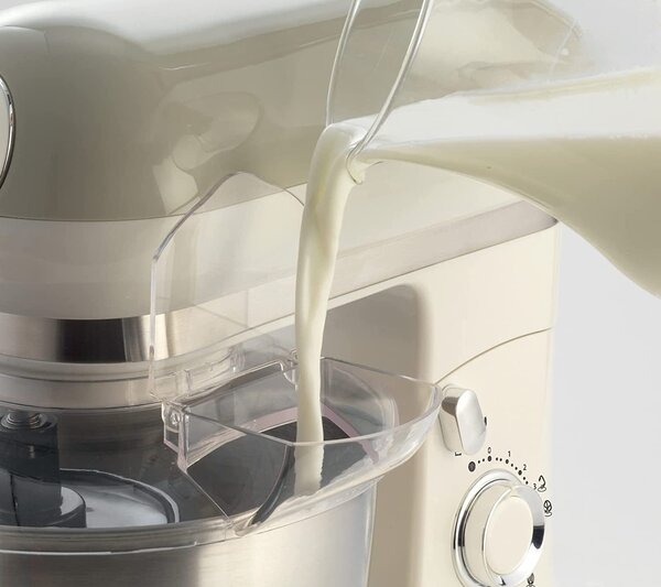 Ariete Impastatrice Planetaria Capacit Ciotola 5.5 Litri 10 Velocit Tasto Pulse Potenza 2400 Watt colore Beige - 1588 Linea Vintage