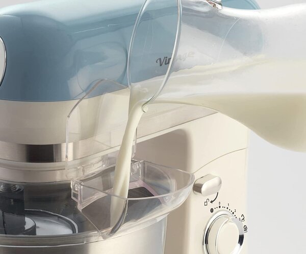 Ariete Impastatrice Planetaria Capacit Ciotola 5.5 Litri 10 Velocit Tasto Pulse Potenza 2400 Watt colore Celeste - 1588 Linea Vintage