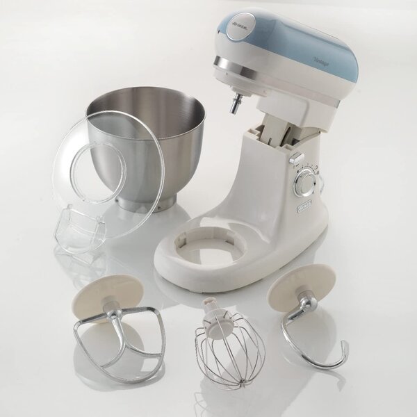 Ariete Impastatrice Planetaria Capacit Ciotola 5.5 Litri 10 Velocit Tasto Pulse Potenza 2400 Watt colore Celeste - 1588 Linea Vintage