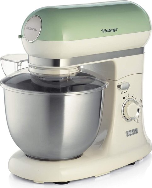 Ariete Impastatrice Planetaria Capacit Ciotola 5.5 Litri 7 Velocit Tasto Pulse Potenza 2400 Watt colore Verde - 1588 Linea Vintage