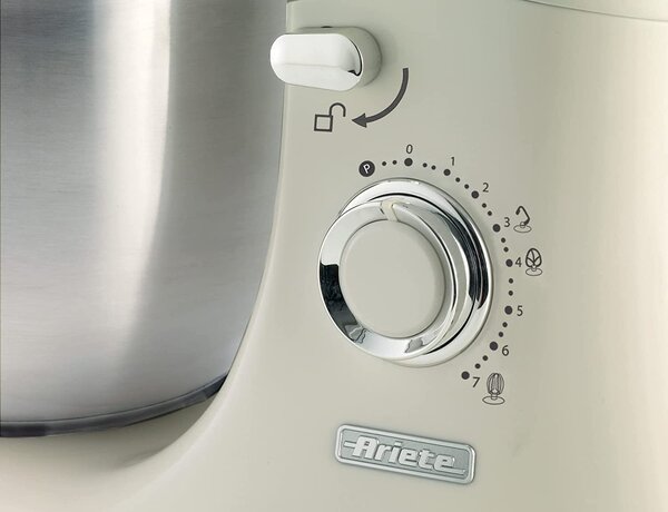 Ariete Impastatrice Planetaria Capacit Ciotola 5.5 Litri 7 Velocit Tasto Pulse Potenza 2400 Watt colore Verde - 1588 Linea Vintage