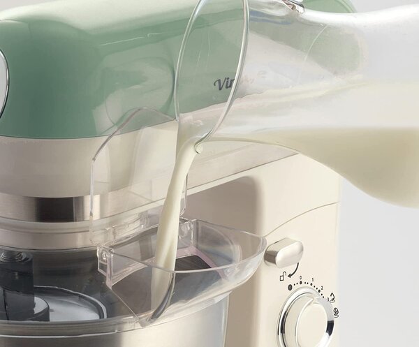Ariete Impastatrice Planetaria Capacit Ciotola 5.5 Litri 7 Velocit Tasto Pulse Potenza 2400 Watt colore Verde - 1588 Linea Vintage