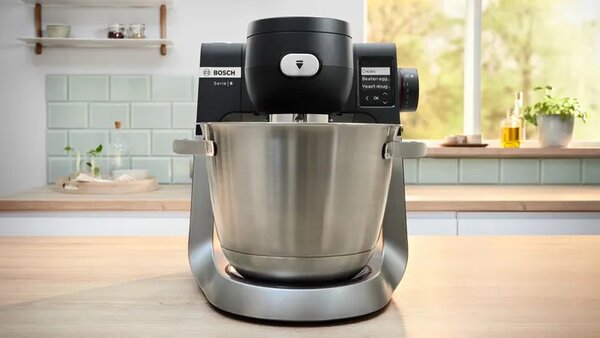 Bosch Impastatrice Planetaria Capacit Ciotola 5.5 Litri Potenza 1600 Watt con Accessori colore Acciaio Inox e Nero - MUMS6ZS34 Serie 6