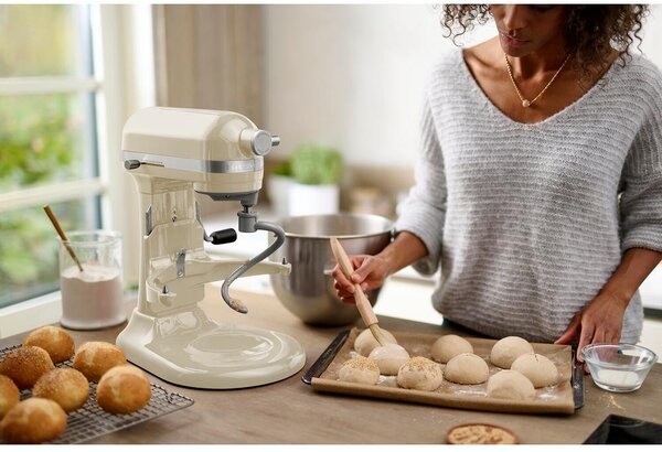 KITCHENAID Impastatrice Planetaria Capacit Ciotola 5.6 Litri Potenza 375 Watt 11 Velocit colore Crema - 5KSM60SPXEAC
