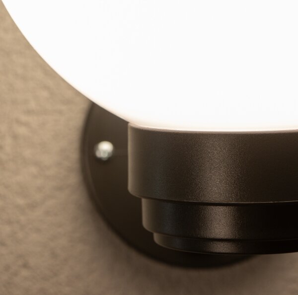Brilagi - Applique da esterno HARBOR 1xE27/40W/230V IP33 nero/bianco
