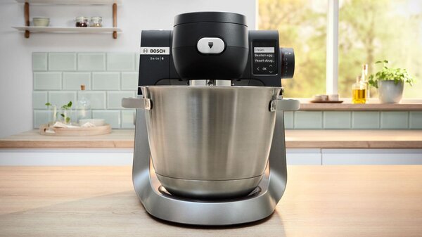 Bosch Impastatrice Planetaria Capacit Ciotola 5.5 Litri Potenza 1600 Watt Funzione Pulse colore Nero e Inox - MUMS6ZS17 Serie 6