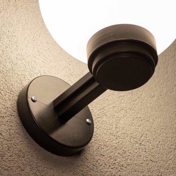 Brilagi - Applique da esterno HARBOR 1xE27/40W/230V IP33 nero/bianco