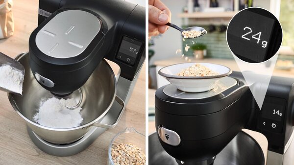 Bosch Impastatrice Planetaria Capacit Ciotola 5.5 Litri Potenza 1600 Watt Funzione Pulse colore Nero e Inox - MUMS6ZS17 Serie 6