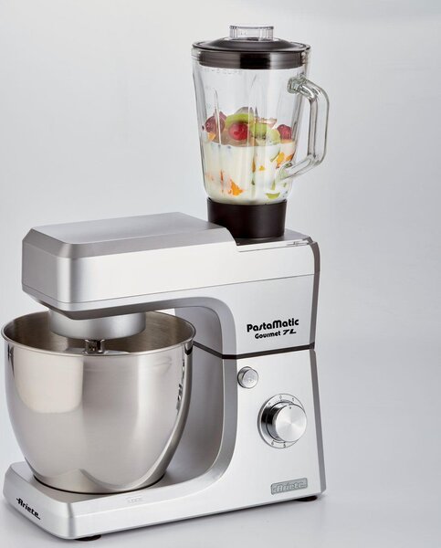 Ariete Impastatrice Planetaria Capacit Ciotola 7 Litri 6 Velocit Tasto Pulse Potenza 1200 W + Bicchiere Frullatore Capacit 1.5 Litri - 1598/10 P