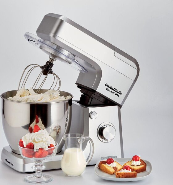 Ariete Impastatrice Planetaria Capacit Ciotola 7 Litri 6 Velocit Tasto Pulse Potenza 1200 W + Bicchiere Frullatore Capacit 1.5 Litri - 1598/10 P