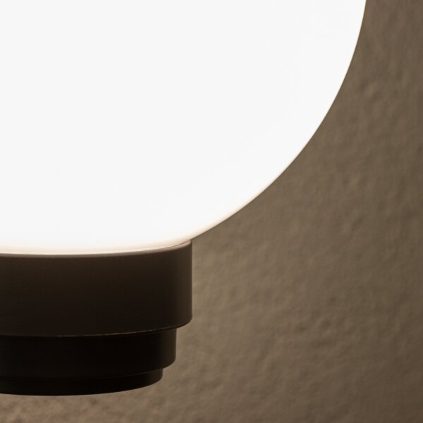 Brilagi - Applique da esterno con sensore HARBOR 1xE27/40W/230V IP33 nero/bianco