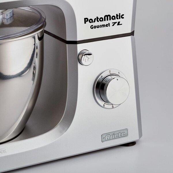 Ariete Impastatrice Planetaria Capacit Ciotola 7 Litri 6 Velocit Tasto Pulse Potenza 1200 W + Bicchiere Frullatore Capacit 1.5 Litri - 1598/10 P