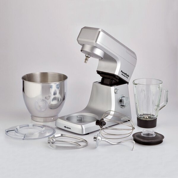 Ariete Impastatrice Planetaria Capacit Ciotola 7 Litri 6 Velocit Tasto Pulse Potenza 1200 W + Bicchiere Frullatore Capacit 1.5 Litri - 1598/10 P