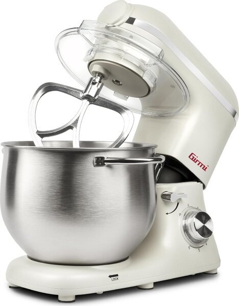 Girmi Impastatrice Planetaria Capacit Ciotola 8 Litri 10 Velocit Potenza 2200 Watt colore Inox - GASTRONOMO PLUS IM5000