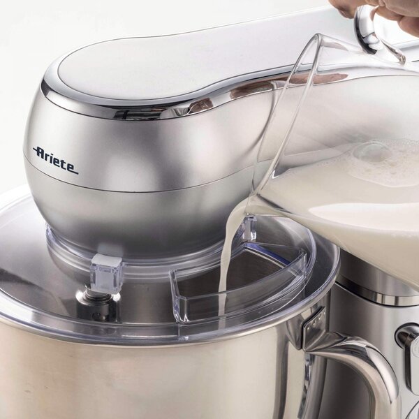 Ariete Impastatrice Planetaria Multifunzione Capacit 5,2 Litri Potenza 1300W colore Inox Gourmet Essence - 1583/00