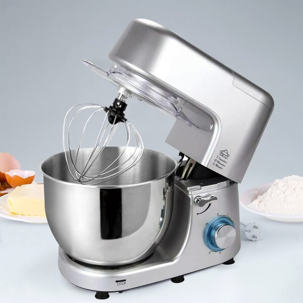 DCG Impastatrice Planetaria Capacit Ciotola 8 Litri Potenza 1400 Watt colore Inox - KM1508S