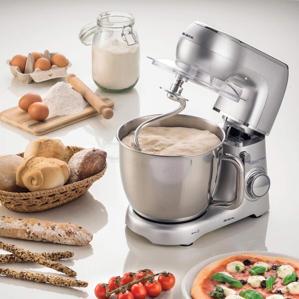 Ariete Impastatrice Planetaria Multifunzione Capacit 5,2 Litri Potenza 1300W colore Inox Gourmet Essence - 1583/00