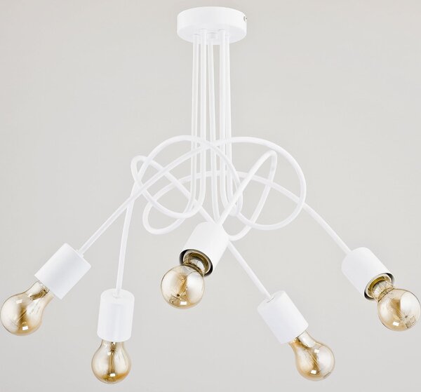 Lampadario Alfa TANGO WHITE 5x60W 23615