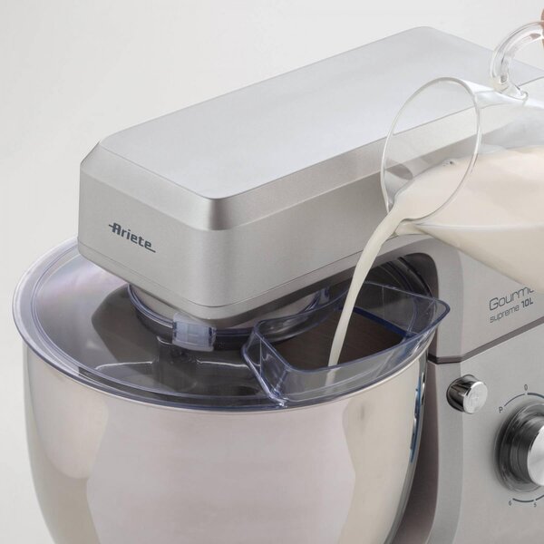 Ariete Impastatrice Planetaria Multifunzione Capacit Ciotola 10 Litri 6 Velocit + Pulse Potenza 2000W colore Inox 1576 Gourmet Supreme - 00C15760