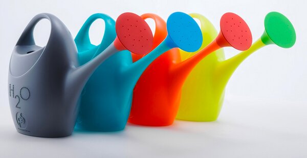 Ecoplast Innaffiatoio Plastica lt. 3,5 Mo H2O Pezzi 6 - AH MIX