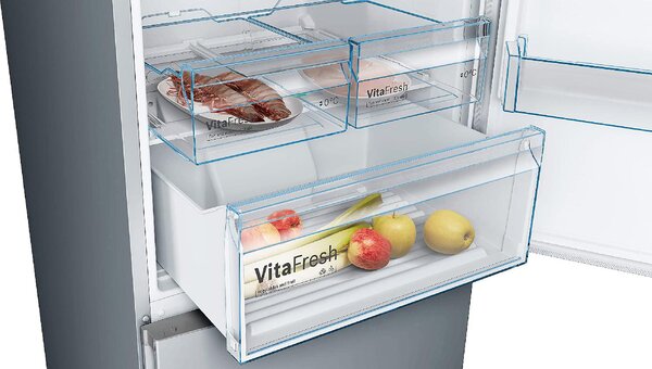 Bosch KGN49XLEA Frigorifero Combinato Classe E No Frost Capacit 435 Litri colore Inox