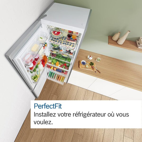 Bosch KGN49XLEA Frigorifero Combinato Classe E No Frost Capacit 435 Litri colore Inox