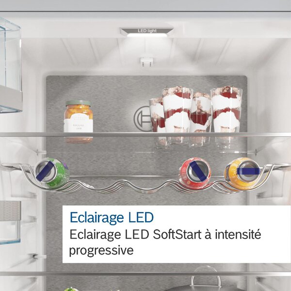 Bosch KGV39VLEAS Frigorifero Combinato Classe E Capacit 342 Litri Low Frost colore Inox