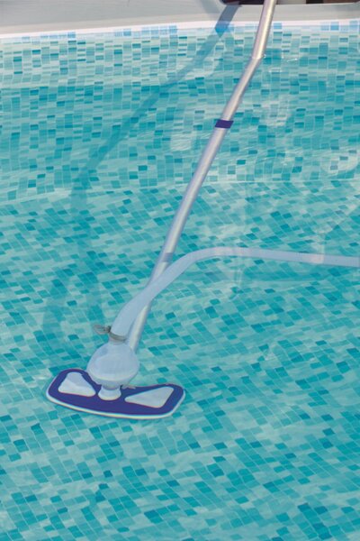 Bestway Kit Pulizia Piscina AquaClean con Asta Tubo e Retino - 58234