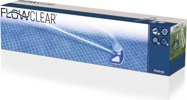 Bestway Kit Pulizia Piscina Deluxe con Asta Tubo e Retino - 58237