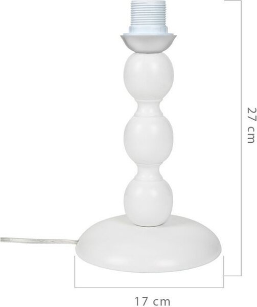 DecHome Lampada da Tavolo in Legno e Tessuto Base Legno Naturale Paralume Tessuto Conico Attacco E27 Dimensioni H27xL30 cm colore Verde - Laguna