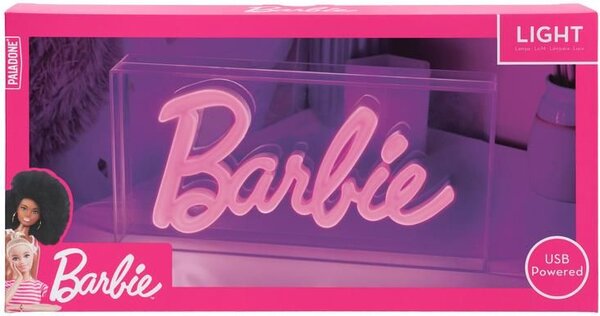 Paladone Lampada da Tavolo LED Design Moderne colore Rosa - PP11573BR Barbie