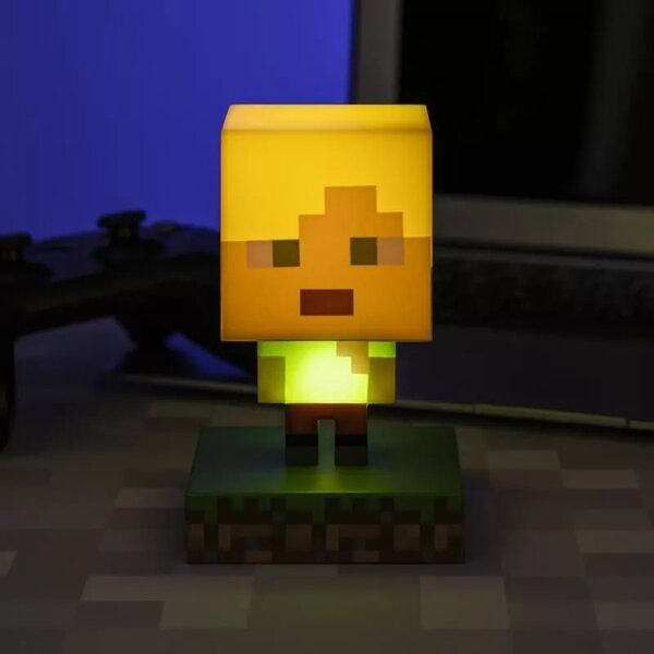 Paladone Lampada da Tavolo LED Design Moderno a Pile - PP6591MCF Minecraft
