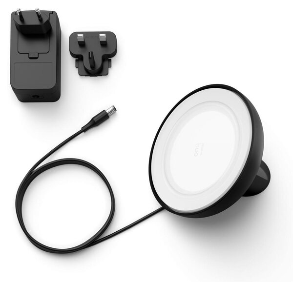 Philips Lampada da Tavolo LED Multicolore con Bluetooth colore Nero - HUE BLOOM W C AMB WIRELESS NERA Hue Bloom