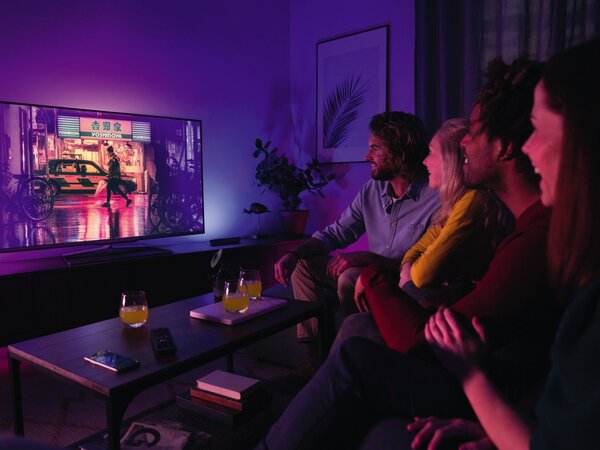 Philips Lampada da Tavolo LED Multicolore Coppia di Lampade colore Bianco - 78202/31/P7 Hue Play