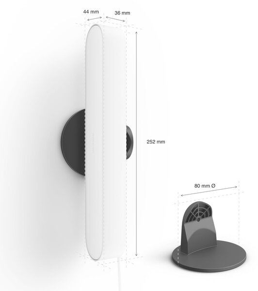 Philips Lampada da Tavolo LED Multicolore Coppia di Lampade colore Bianco - 78202/31/P7 Hue Play