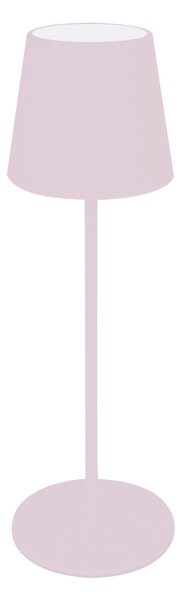 NEW MAJESTIC Lampada da Tavolo LED Ricaricabile Potenza 2 Watt IP54 colore Rosa - 120451 RP Agata