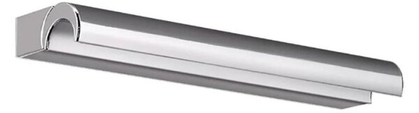 Applique led linea light halfpipe 9802 3000k 673lm ip44 alluminio lucido orientabile - Linea Light Group