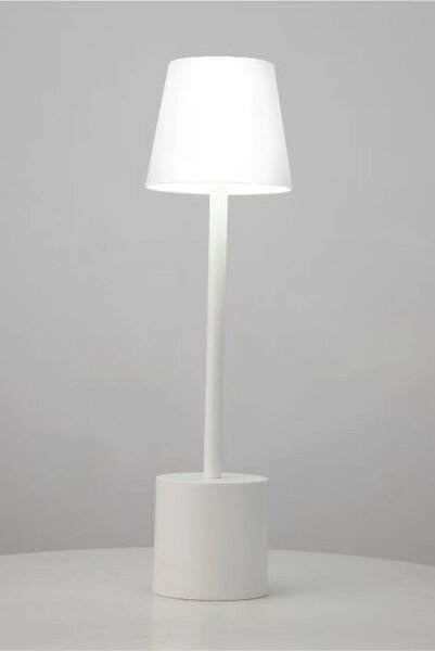 PYRAMIDEA lampada da Tavolo LED Senza fili Ricaricabile Design Moderno colore Acrilico - LRP09AC Lux-Ray