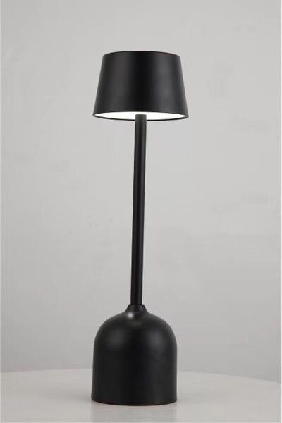 PYRAMIDEA lampada da Tavolo LED Senza fili Ricaricabile Design Moderno colore Nero - LRP10N Lux-Ray