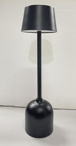 PYRAMIDEA lampada da Tavolo LED Senza fili Ricaricabile Design Moderno colore Nero - LRP10N Lux-Ray