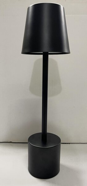 PYRAMIDEA lampada da Tavolo LED Senza fili Ricaricabile Design Moderno colore Nero - LRP11N Lux-Ray