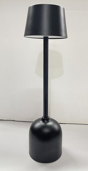 PYRAMIDEA lampada da Tavolo LED Senza fili Ricaricabile Design Moderno colore Nero - LRP10N Lux-Ray
