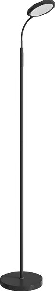 DecHome Lampada da Terra LED con Telecomando, Testa Girevole, Regolazione Luminosit e Temperatura colore Nero