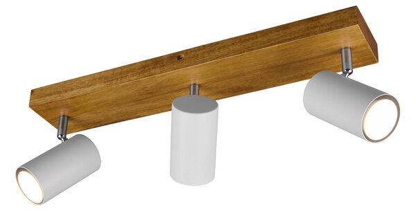Spot da Interno a Led in Metallo Bianco Opaco