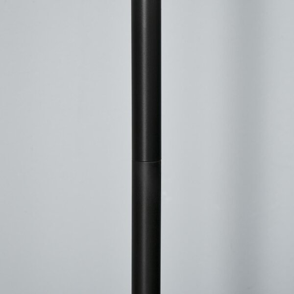 DecHome Lampada da Terra Vintage Stile Industriale 3 Luci Piantana in Metallo colore Nero